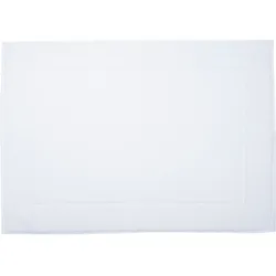 Badematte FRAMSOHN FROTTIER "Uni Basic Hotelmatte" Gr. 4, weiß, H:11mm, Baumwolle, Badematten, große Farbpalette, Hergestellt in Österreich, Badezimmerteppich