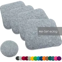 Heimtexland ® Sitzkissen Filz Stuhlkissen Stuhlauflage Indoor Outdoor Kissen