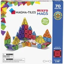 Magna-Tiles Bausätze MicroMAGS Deluxe Set 70pcs