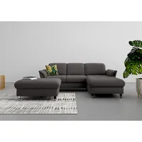 sit&more Stauraumhocker »Maggiore« mit Stauraum und modernen Metallbeinen grau