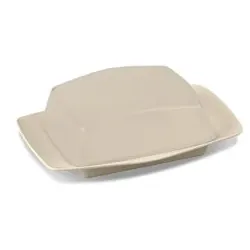 Koziol Butterdose RIO, seitliche Griffe 7619700 , Farbe: beige