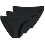 UNCOVER by SCHIESSER Damen Slips im Pack - Tai, Soft Cotton, Vorteilspack Schwarz XL 6er Pack (2x3P)