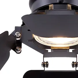 GLOBO Wand Leuchte Dielen Lampe Klappen Spot verstellbar FERNBEDIENUNG im Set inkl. RGB LED Leuchtmittel