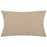 BestLivings Kissenhülle Ellen, 40x80 cm Sandgrau