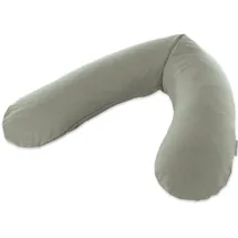 Theraline Stillkissenbezug 190 cm Melange Grün-Grau Bambus