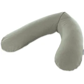 Theraline Stillkissenbezug 190 cm Melange Grün-Grau Bambus