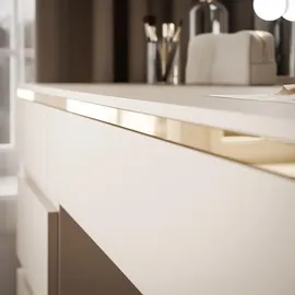 lookway Schminktisch AURORA DOUBLE KASCHMIR mit Schubladen