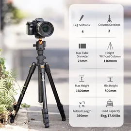 K&F Concept Tripod BI234M