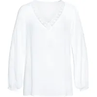 VIVANCE Crinklebluse Damen weiß Gr.46