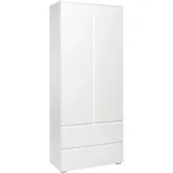 Möbel Boss Mehrzweckschrank 80 x 191 x 40 cm Weiß