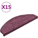 vidaXL Stufenmatte 65 x 21 cm Dunkelviolett