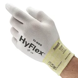 Ansell Handschuh HyFlex® 11-605 11605060 , 1 Karton = 144 Paar, Größe 6