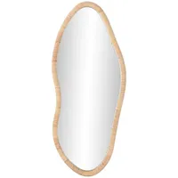 Home esprit Wandspiegel Home ESPRIT natürlich Kristall Rattan Scandi