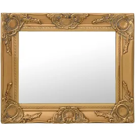 vidaXL Wandspiegel im Barock-Stil 50x40 cm Golden
