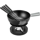 Kuhn Rikon Käsefondue Set Schwarz