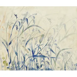 KOMAR Vliestapete Castle 300 cm x 250 cm Beige-Blau