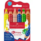 Faber-Castell Grippy Buntstifte 6 St. Mehrfarbig
