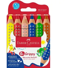 Faber-Castell Grippy Buntstifte 6 St. Mehrfarbig