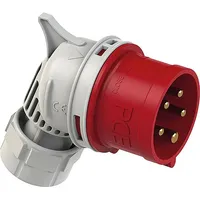 PCE CEE-Winkelstecker 32A, 5-polig, 400V Twist, IP44 - Schraubklemmen