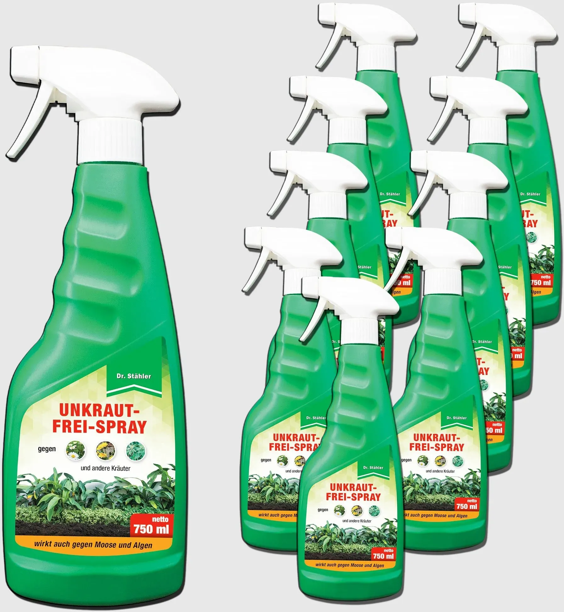 Silberkraft Unkraut-Frei Spray 10x750 ml