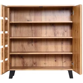 Mendler HWC-M46 88 x 80 x 34 cm Braun