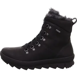 Legero Damen Novara Warm Gefütterte Gore-tex Schneestiefel, Schwarz 38 EU