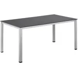 Kettler Gartentisch 160 x 95 x 74 cm Silber/Anthrazit