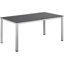 Kettler Gartentisch 160 x 95 x 74 cm Silber/Anthrazit