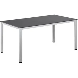 Kettler Gartentisch 160 x 95 x 74 cm Silber/Anthrazit