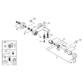 Grohe Concetto Einhandwannenmischer (32211001)