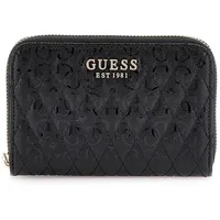 GUESS Kleinbörse Damen Betula SLG Medium Zip Around black