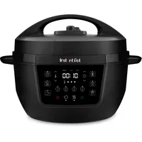 Instant Pot Multikocher XL 7.1L 7-in-1 Smart Cooker - Schnellkochtopf, Schongarer, Reiskocher, Sautierpfanne, Joghurtbereiter, Dampfgarer und Speisewärmer, Schwarz