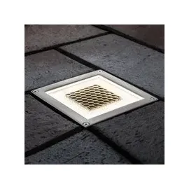 Paulmann Cube Solar-Einbauleuchte 1 Edelstahl, Klar
