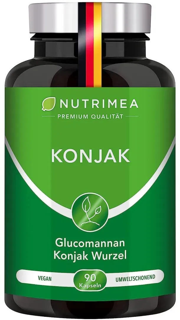 Nutrimea GlucoMänneran aus Konjak Wurzel 90 St