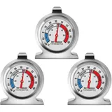 Kühlschrank-Thermometer, große Zifferblatt Gefrierschrank Kühlschrank Thermometer, klassische Serie Temperatur-Thermometer für Kühlschrank Gefrierschrank Kühlschrank Kühler (3Pack)