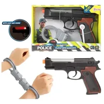 Toi-Toys Polizei Pistole Herren onesize