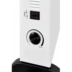 Exquisit HK 34524 we | Konvektor | mobile Heizung | 2 Stufen | Geräuscharm | Thermostat