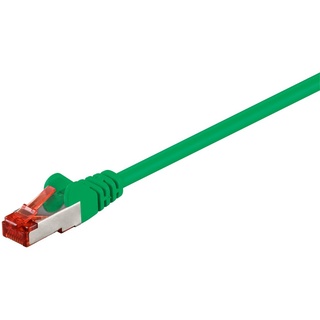 goobay CAT 6 Patchkabel, S/FTP (PiMF), Grün