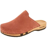 woody Damen Lea Clog, Flamingo, 37 EU