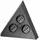 naber gmbh Mehrfachsteckdose Mira Dreieck Schwarz 3 St.
