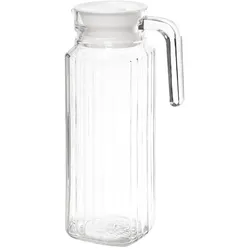 Olympia gewellte Glaskrüge 1L