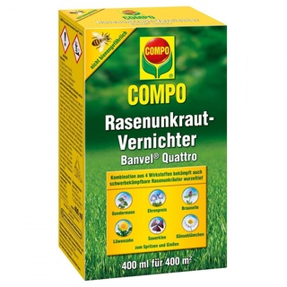 Compo Rasenunkraut-Vernichter Banvel Quattro 400 ml