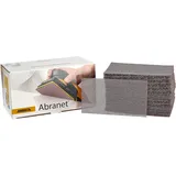 Mirka Abranet Netz-Schleifstreifen 70x125 mm Klett/Korn P400 / 50 Stk/zum Schleifen von Holz, Spachtel, Lack, Kunststoff / 5414905041