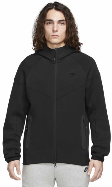 Nike Tech Fleece Full Zip Windrunner M - Kapuzenpullover - Herren - Black - XL