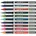 Uni-Ball Eye fine UB-157 Tintenroller rot/transparent 12er-Pack 148121 12