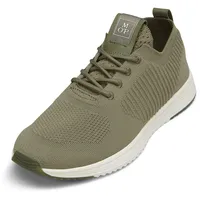 Marc O'Polo Strick-Sneaker für Herren, oliv, Größe 44 EU