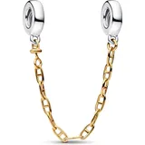 Pandora Sicherheitskette Zweifarbig Silber 763904C00-05