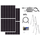 osnatech Mini-PV-Set 600 "Balkonkraftwerk" GLAS PREMIUM 375W-2-Complete Balkon-Solaranlage