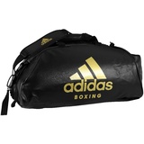 adidas 2in1 Bag "Judo" black/solar red Nylon, adiACC052 (Größe: M