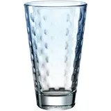 LEONARDO Trinkglas Optic hellblau 300 ml,
